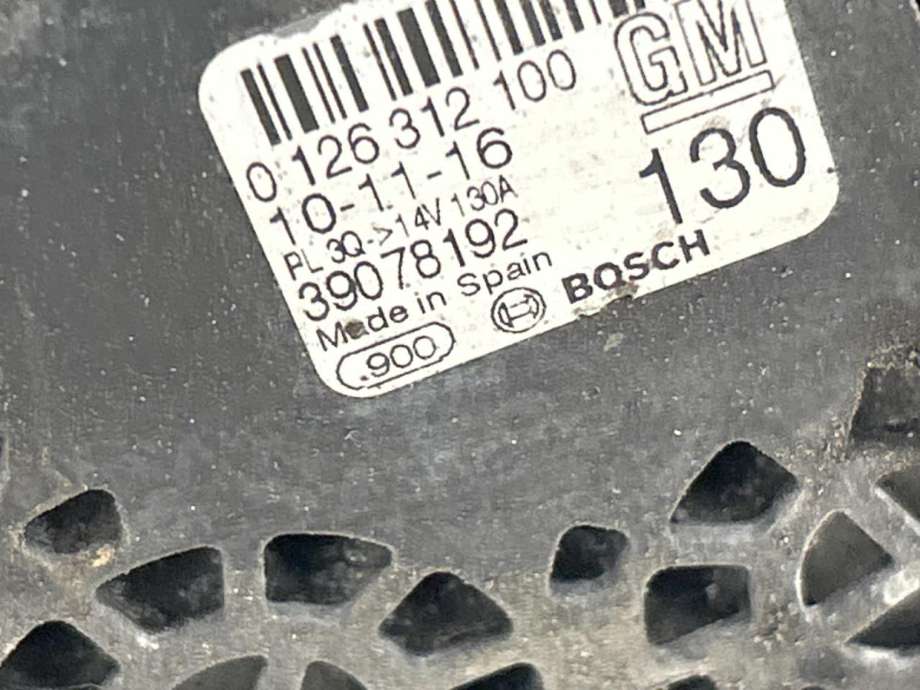 Dynamo til Opel Astra K 2015-->> (95523614|39078192|)
