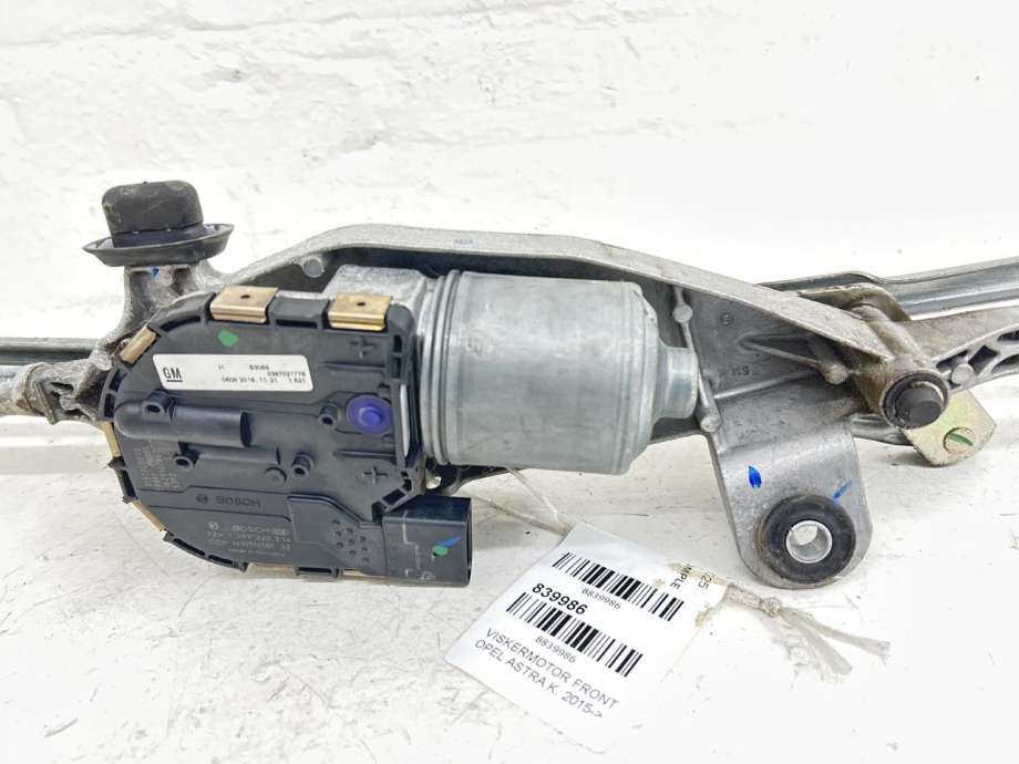 Viskermotor frontrute komplett m/overføring til Opel Astra K 2015-->>  (39034606|)