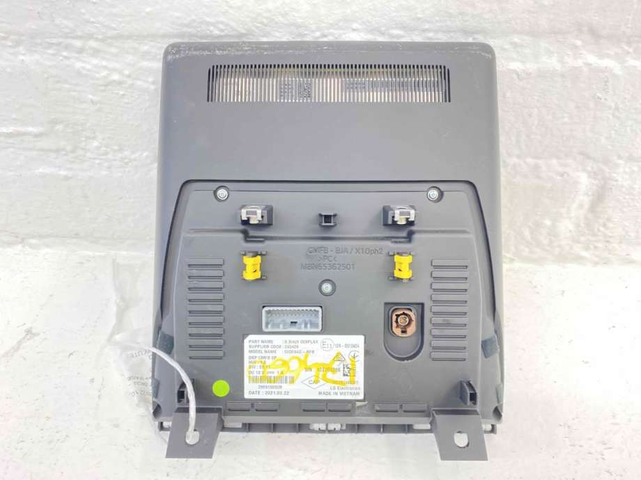 Multimedia display (MCU - Media Controller Unit) til Renault Zoe 2019-->> (Fase 2) (280915092R|)