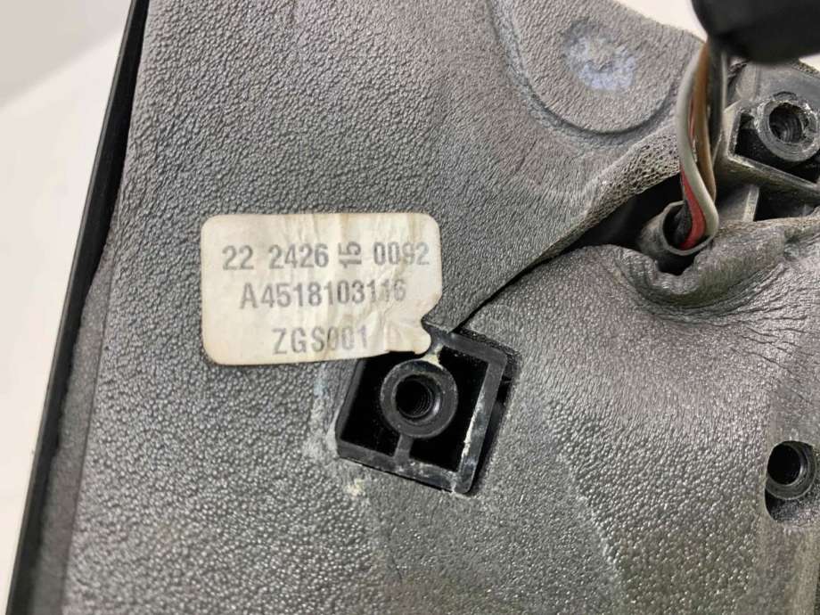 Speil venstre til Smart Fortwo 2015-->> (Type III) (C453) (C453) (A 451 810 31 16|C22A|)