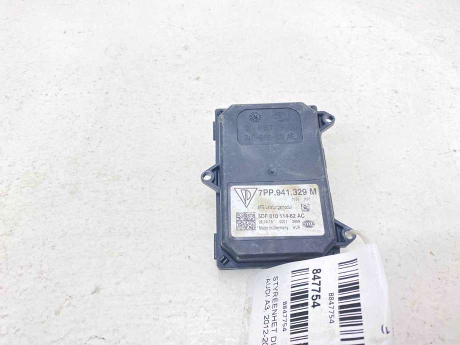 Styreenhet diverse til Audi A3 2012-2016 (Type III, Fase 1)  (7PP 941 329 M|)