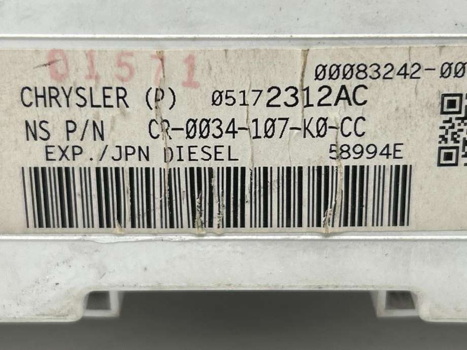 Instrumentpanel til Jeep Commander 2006-2009  (5172312AB|)