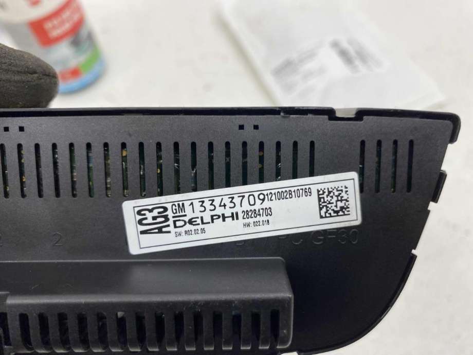 Varmeapparat betjening til Opel Astra J 2010-2015  (13435144|13360109|)