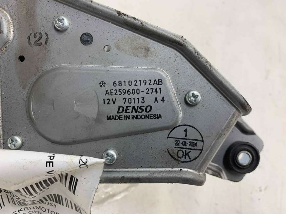 Viskermotor bakrute til Jeep Cherokee 2014-->> (Type V)  (68102192AB|)