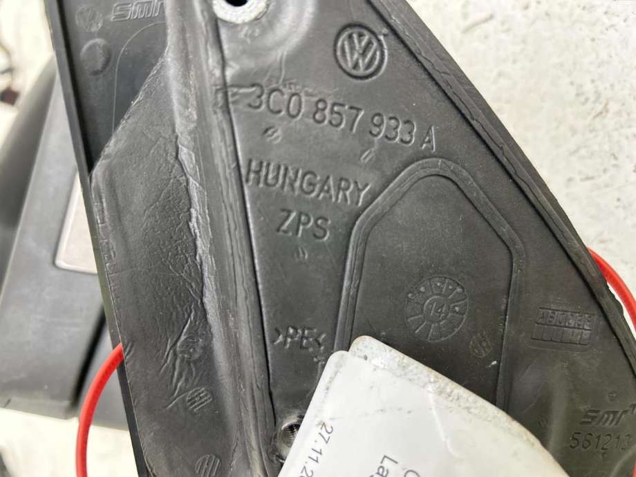 Speil venstre til VW Passat 2011-2015 (B7) (B7) (3AB 857 507 F|3AB 857 507 F 9B9|)