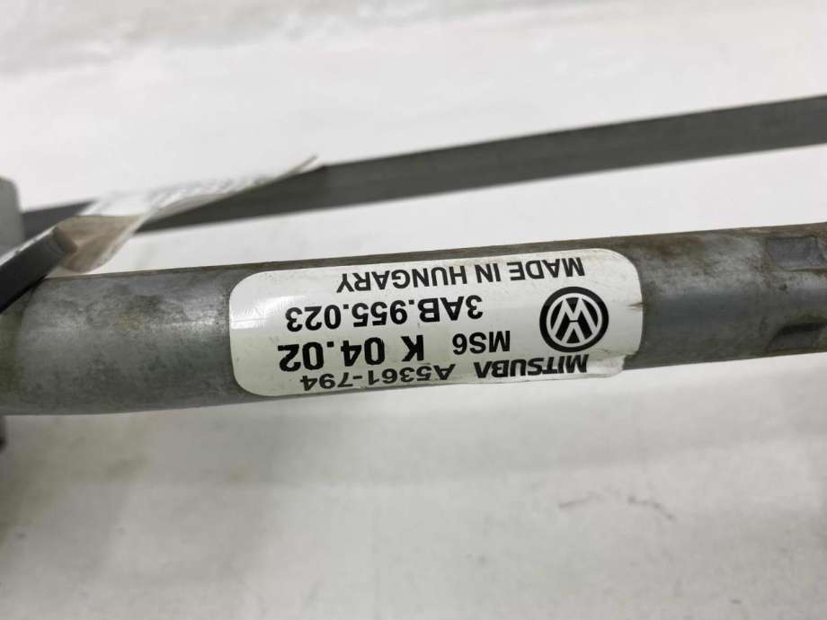 Viskermotor frontrute komplett m/overføring til VW Passat 2011-2015 (B7) (B7) (3AB 955 023 A|)