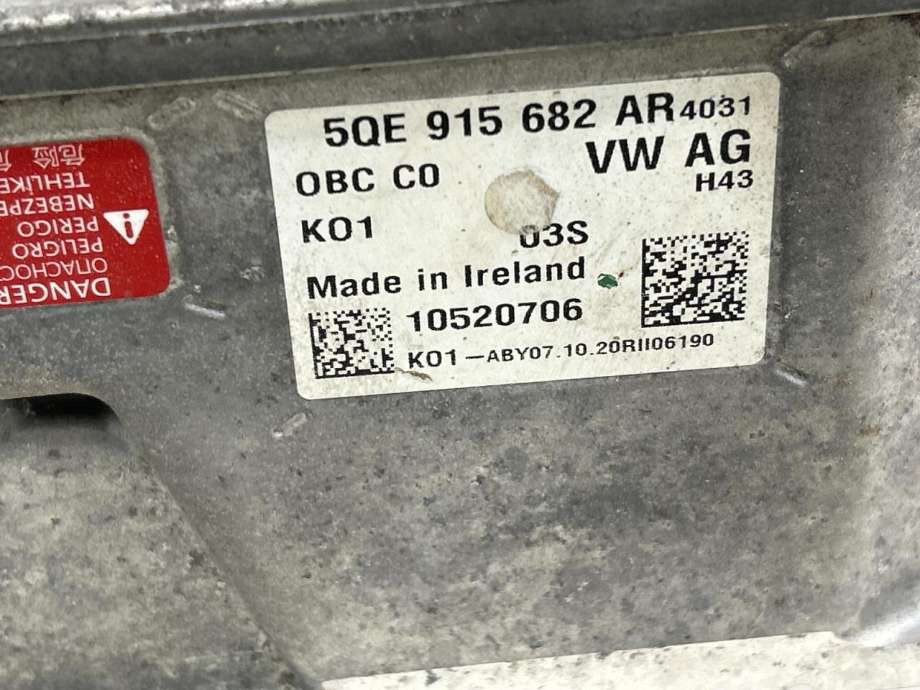 Batterilader (OBC - On Board Charger) til VW Passat 2019-->> (Fase 2) (B8) (B8) (5QE 915 682 GA|5QE 915 682 AR|)