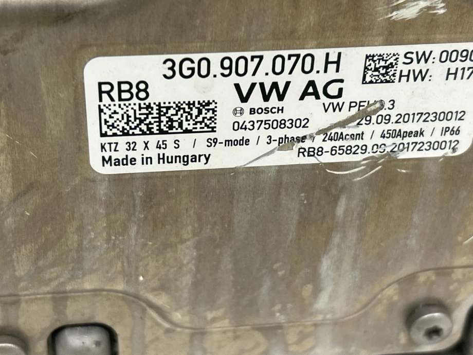 Inverter hybrid til VW Passat 2019-->> (Fase 2) (B8) (B8) (3G0 907 070 J|3G0 907 070 H|)