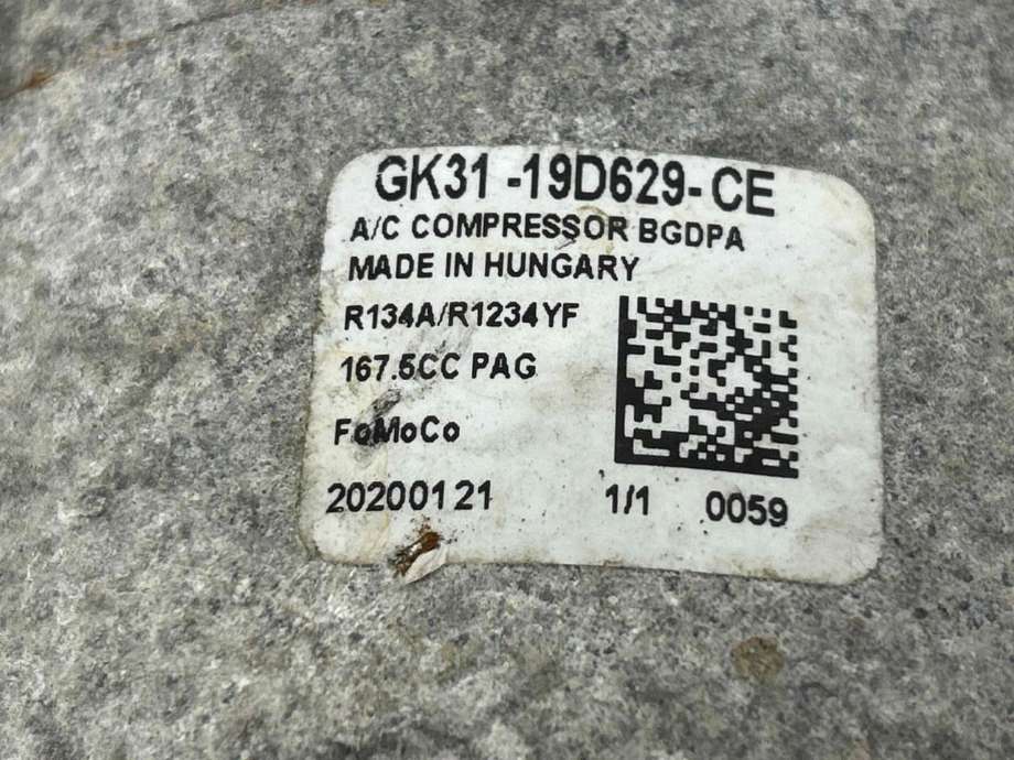 Aircondition kompressor til Ford Transit 2014-->>  (2514862|KK3119D629CA|)