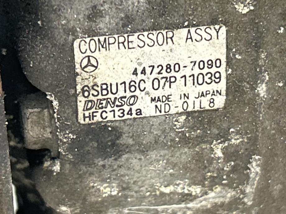 Aircondition kompressor til Mercedes E-Klasse 2009-2013 (Fase 1) (W212) (W212) (A 000 830 27 00|)