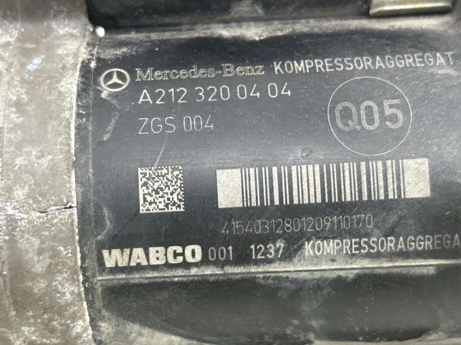 Kompressor nivå/luft til Mercedes E-Klasse 2009-2013 (Fase 1) (W212) (W212) (A 212 320 04 04|)