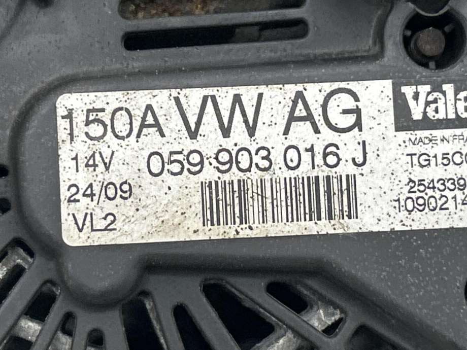 Dynamo diesel til Audi A5 2007-2016 (Type I) (059 903 016 J|)