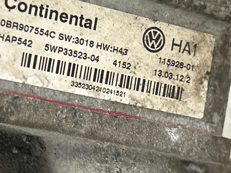 Styreenhet haldex/kardang til Škoda Octavia 2009-2013 (Type II, Fase 2) (0BR 525 554 A|)
