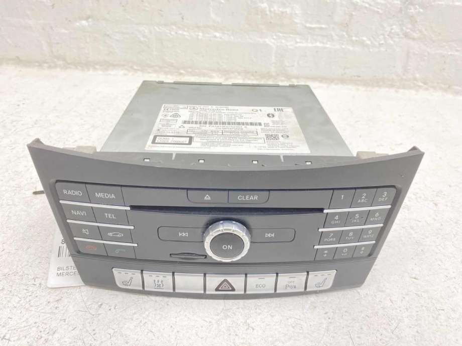 Bilstereo til Mercedes E-Klasse 2013-2016 (Fase 2) (W212) (W212) (A 218 900 63 07|A 218 900 33 07|A 218 900 70 06)