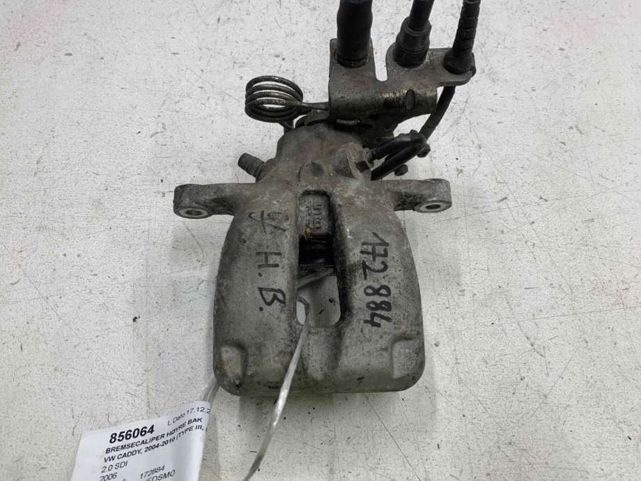 Bremsecaliper høyre bak til VW Caddy 2004-2010 (Type III, Fase 1) (2K0 615 424 B|)