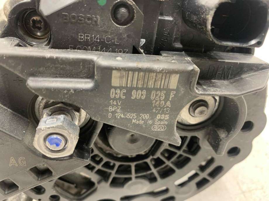 Dynamo til Audi A1 2015-2018 (Type I, Fase 2) (03C 903 025 F|)