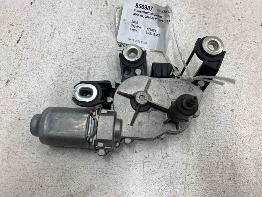 Viskermotor bakrute til Audi A1 2015-2018 (Type I, Fase 2) (8U0 955 711 A|4G9 955 711 C|)