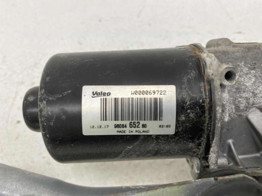 Viskermotor frontrute komplett m/overføring til Peugeot Expert 2016-->> (Type III) (98 084 652 80|)