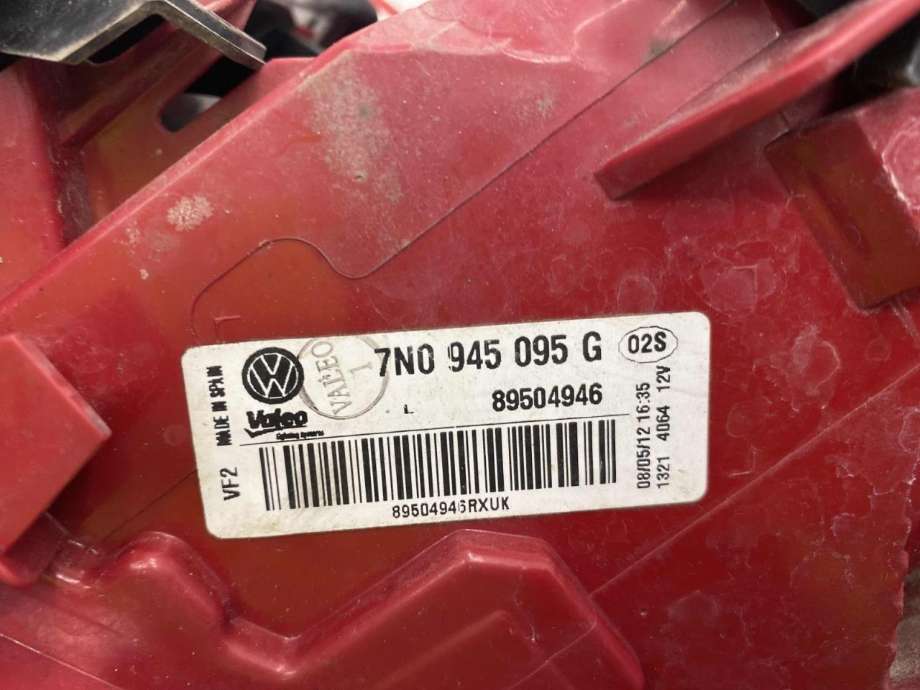 Baklykt venstre ytre til VW Sharan 2010-->> (Type II) (7N0 945 095 G|)