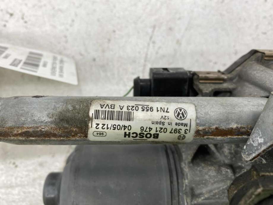 Viskermotor frontrute komplett m/overføring til VW Sharan 2010-->> (Type II) (7N1 955 023 A|)