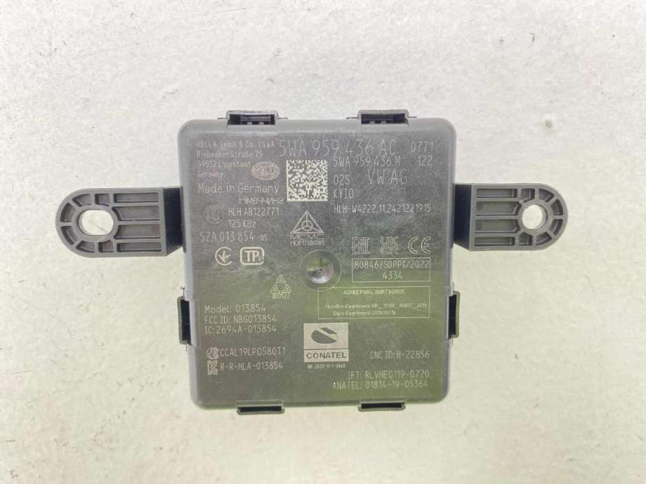 Styreenhet nøkkelfri/keyless til VW Crafter 2016-->> (Type II) (5WA 959 436 AC|)