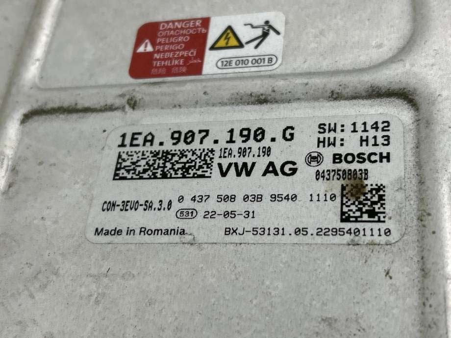 DCDC converter elbil til VW ID.4 2020-->>  (1EA 907 190 K|)