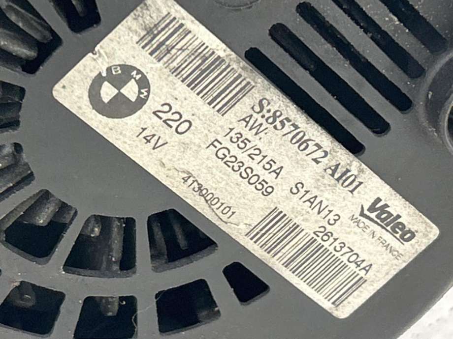 Dynamo diesel til BMW 5-Serie 2010-2017 (F10/F11) (F10/F11) (12 31 8 570 672|12 31 8 570 673|)