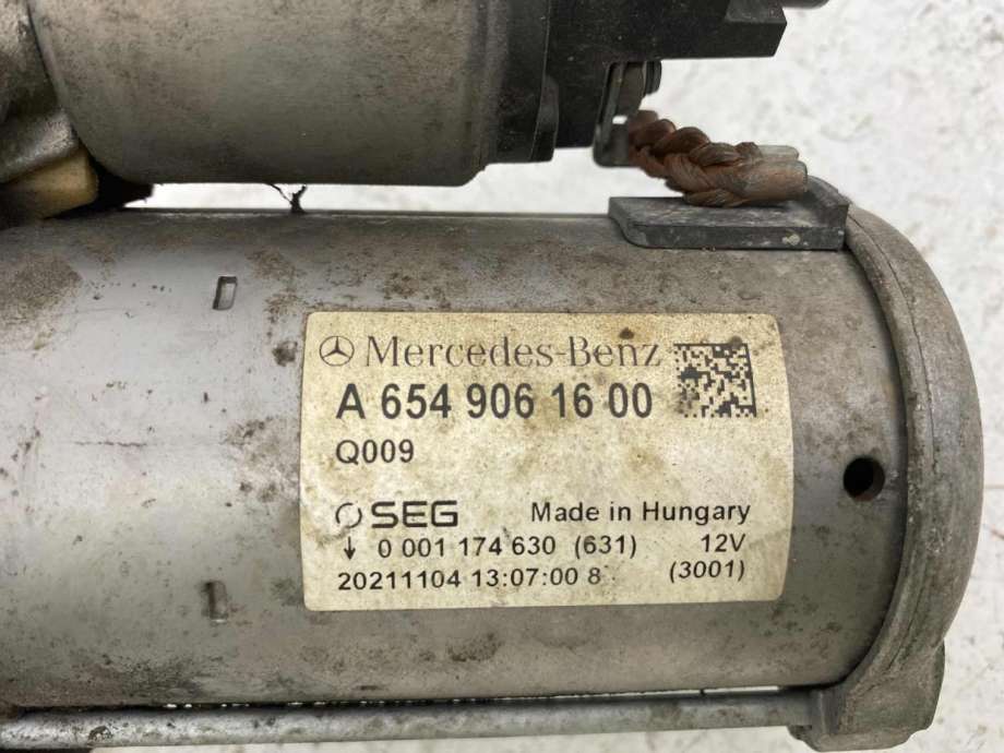 Starter diesel til Mercedes Sprinter 2018-->> (907/910) (907/910) (A 654 906 16 00|)