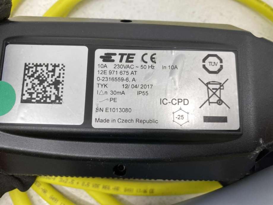 Batterilader kabel til VW e-Golf 2017-2020 (Fase 2)  (000 054 412 AH|12E 971 675 AT|)