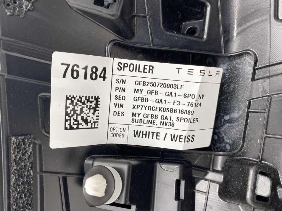 Spoiler bakluke til Tesla Model Y 2024-->> (Type II)  (2044098-PD-A|)