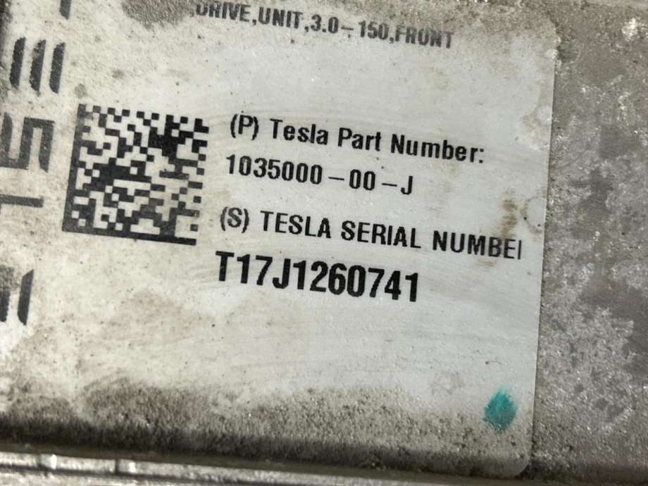 Motor elbil foran til Tesla Model S 2016-2021 (Fase 2)  (1035000-00-J|)