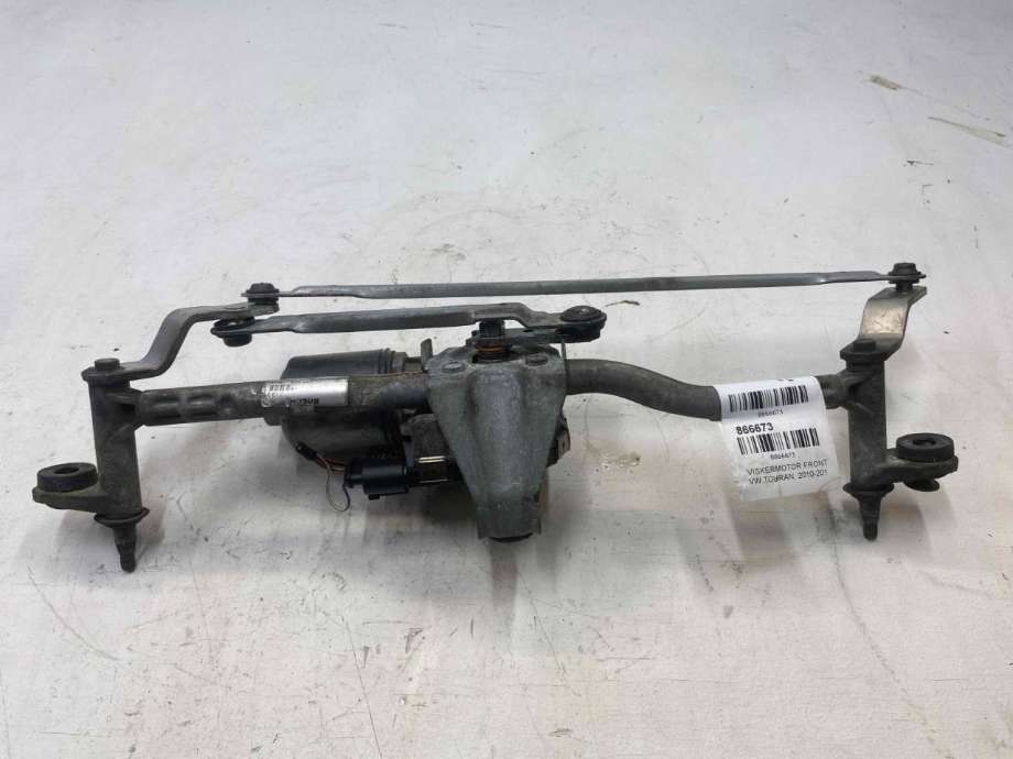 Viskermotor frontrute komplett m/overføring til VW Touran 2010-2015 (Type I, Fase 3) (1T1 955 119 A|2K1 955 119 D|1T1 955 601 A)