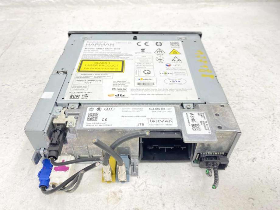 Bilstereo navigasjon til VW e-Golf 2017-2020 (Fase 2) (5NA 035 020|)