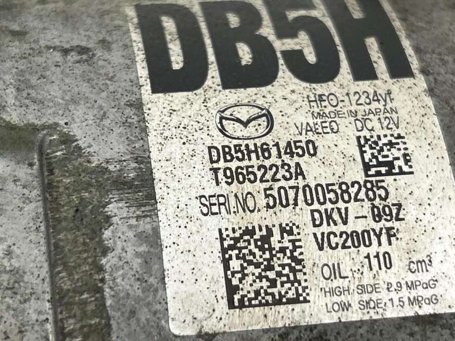 Aircondition kompressor til Mazda CX-3 2015-2022  (DB5H61450|)