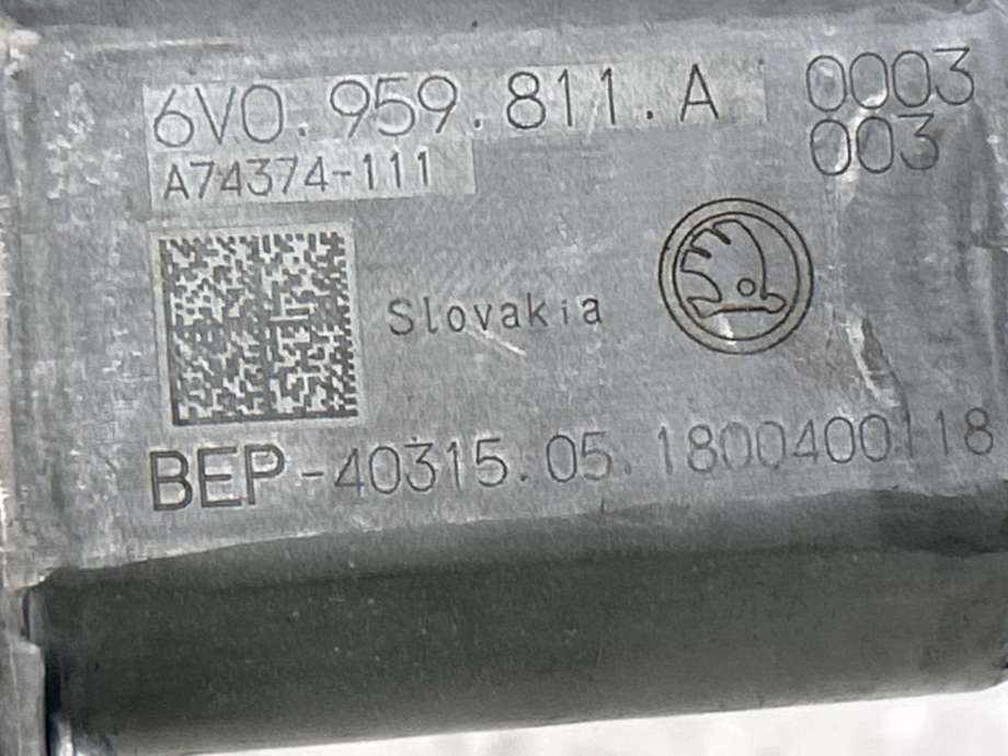Ruteheis venstre bak til Škoda Fabia 2014-2021 (Type III)  (6V0 839 461 A|6V0 839 461|)
