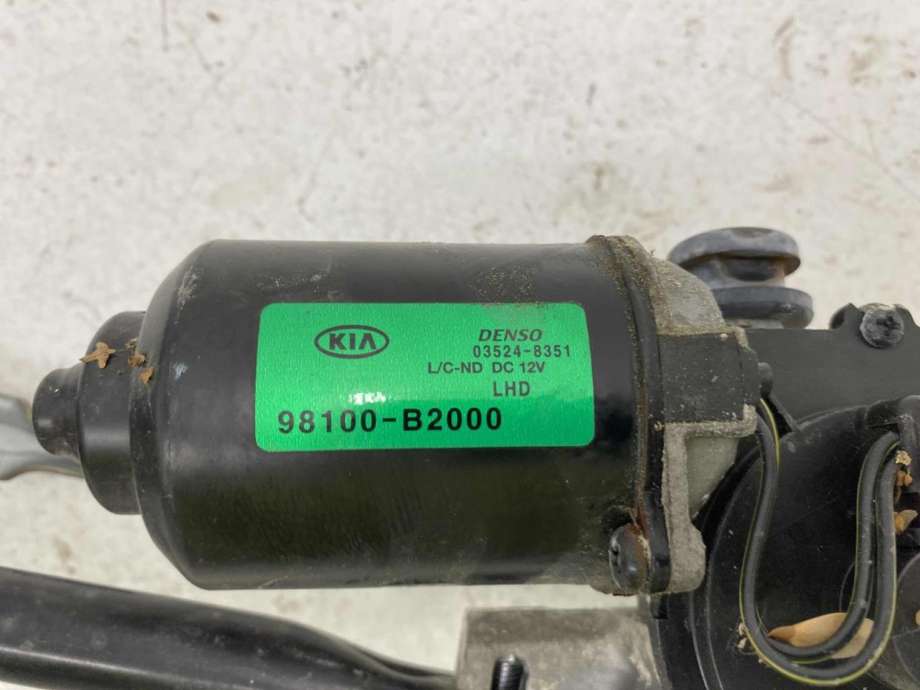 Viskermotor frontrute komplett m/overføring til Kia e-Soul 2019-->> (Type III)  (98100B2000|)