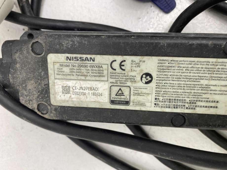 Batterilader kabel til Nissan E-NV200 2014-->> (29690 6WX8A|)