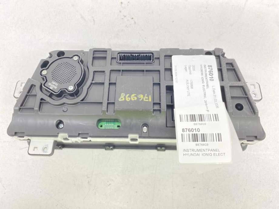 Instrumentpanel til Hyundai Ioniq Electric 2019-->> (Fase 2)  (94013G7310|)