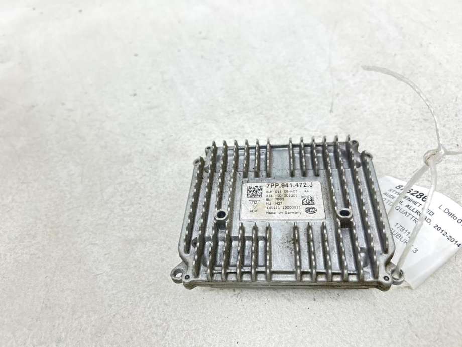 Styreenhet xenon/ballast til Audi A6, Allroad 2012-2014 (Type III, Fase 1) (C7) (C7) (7PP 941 472 J|)
