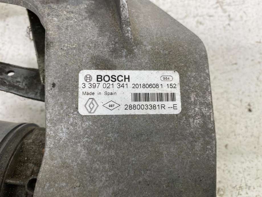 Viskermotor frontrute komplett m/overføring til Renault Zoe 2013-2019 (Fase 1) (288003381R|)