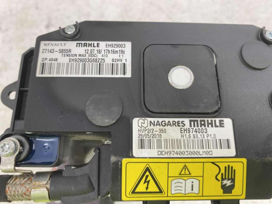 Varmeapparat PTC-heater til Renault Zoe 2013-2019 (Fase 1)  (271435855R|)