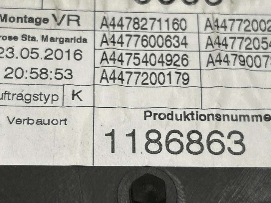 Ruteheis høyre foran til Mercedes Vito 2014-->> (W447) (W447) (A 447 720 40 00|)