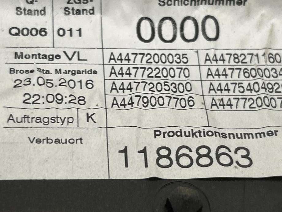 Ruteheis venstre foran til Mercedes Vito 2014-->> (W447) (W447) (A 447 720 39 00|)