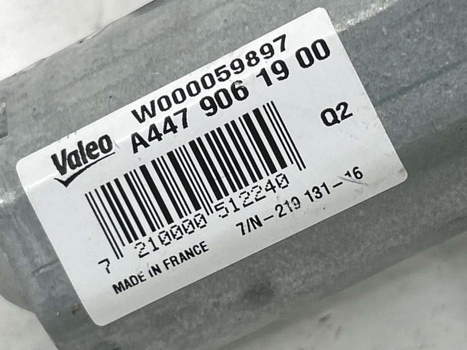Viskermotor bakrute til Mercedes Vito 2014-->> (W447) (W447) (A 447 906 19 00|)