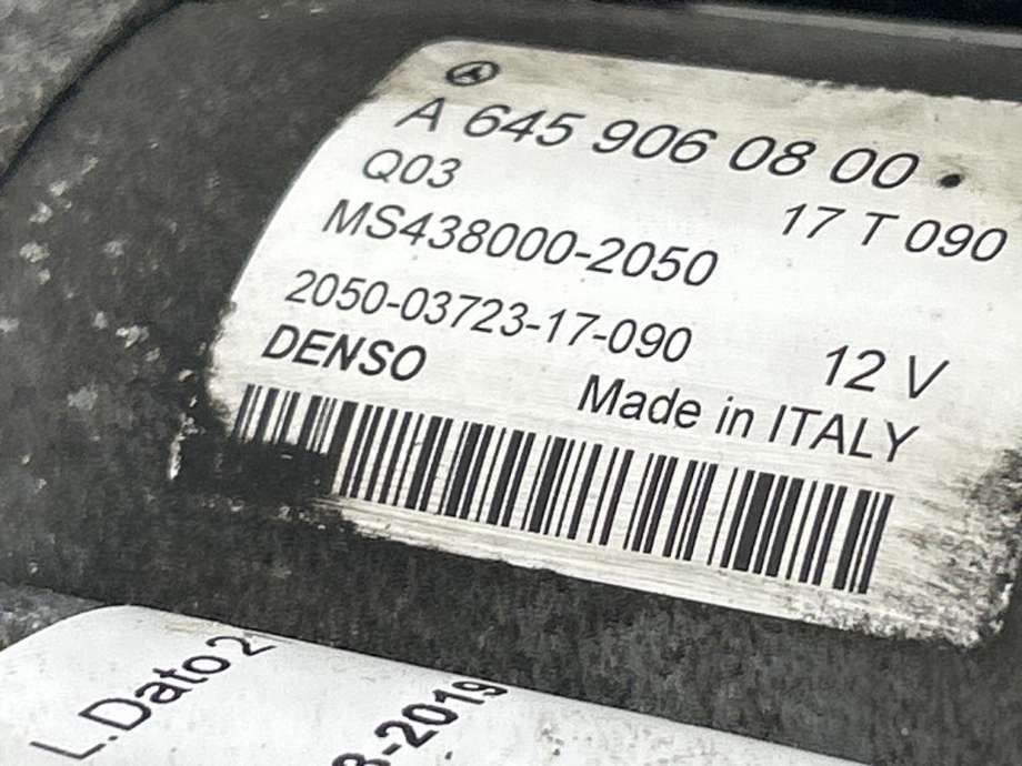 Starter diesel til Mercedes CLA 2013-2019 (C117) (C117) (A 645 906 08 00|)