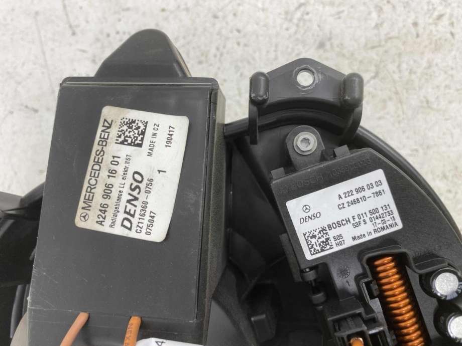 Varmeapparat motor til Mercedes CLA 2013-2019 (C117) (C117) (A 246 906 16 01|)