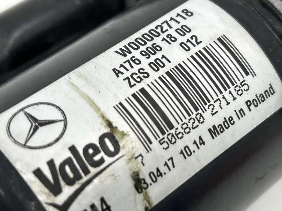 Viskermotor frontrute komplett m/overføring til Mercedes CLA 2013-2019 (C117) (C117) (A 176 820 00 40|)