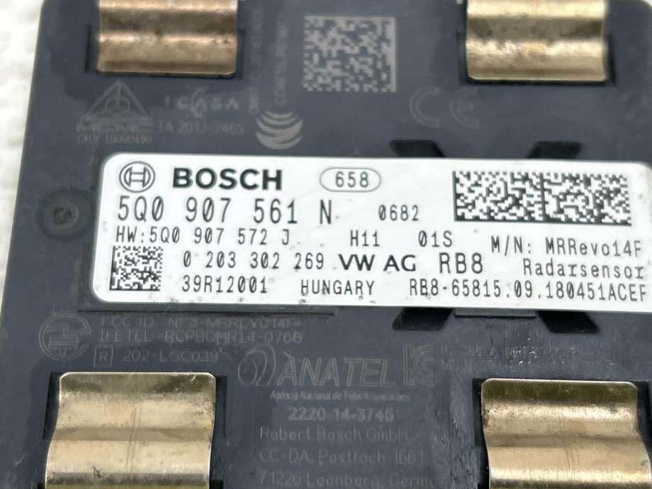 Sensor radar til VW e-Golf 2017-2020 (Fase 2) (5Q0 907 561 N|)