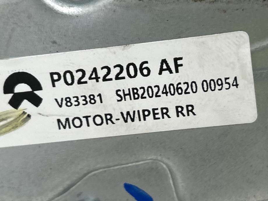 Viskermotor bakrute til NIO EL6 2024-->> (P0242206AF|)
