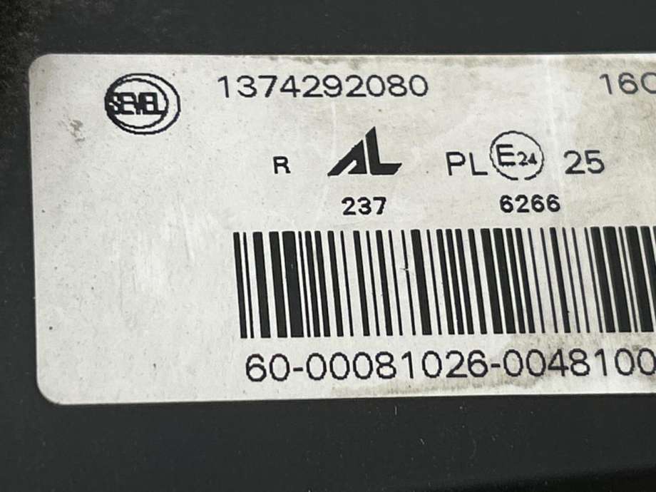 Frontlykt høyre halogen til Fiat Ducato 2014-->> (1374292080|)